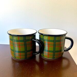 Ceramic coffee/soup mugs. 2pk never used